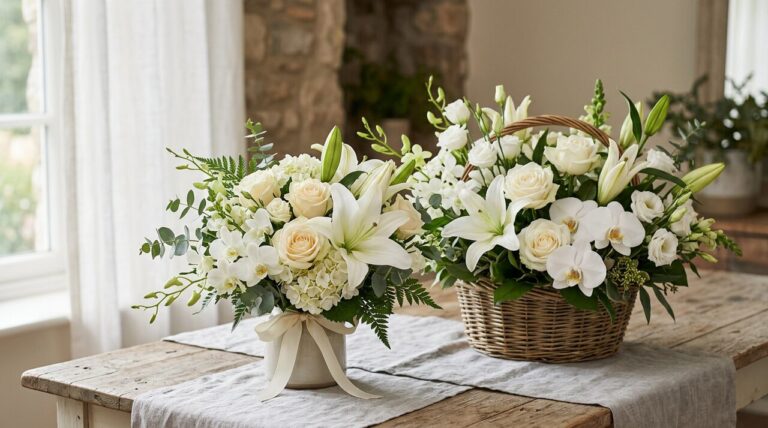 sympathy vs funeral flowers