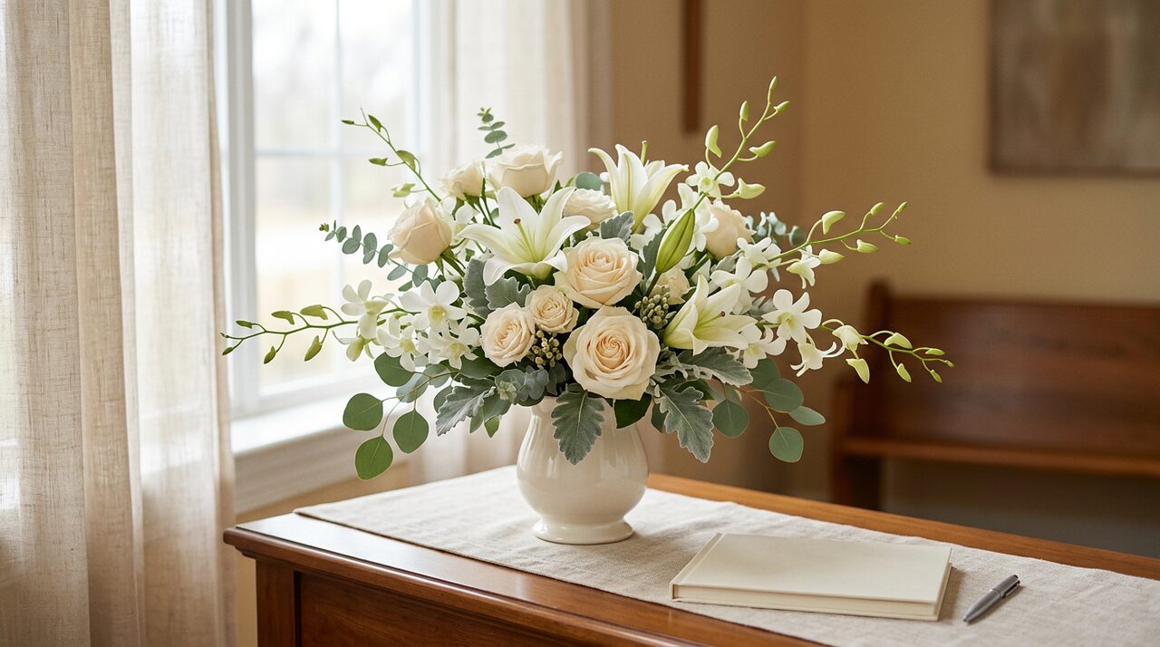 lds mormon funeral flowers