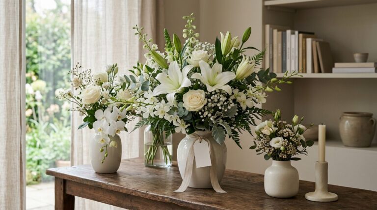 how to send funeral flowers