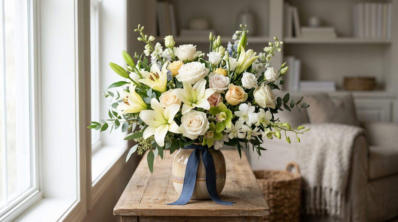 flowers loss of father