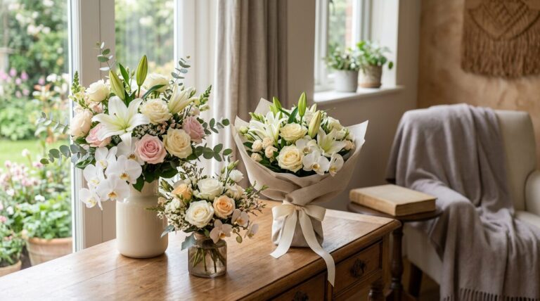 flowers loss of grandparent